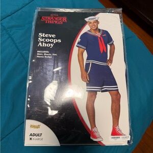 Stranger Things Steve Scoops Ahoy costume XL